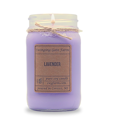 Lavender - 16oz Candle - Farmhouse Collection