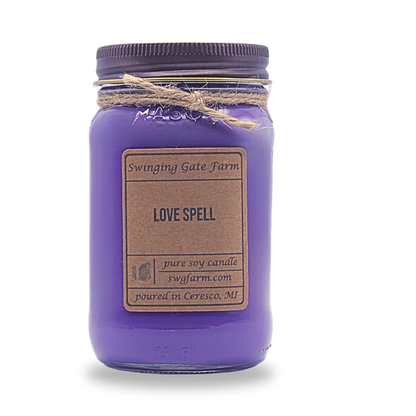 Love Spell Candle