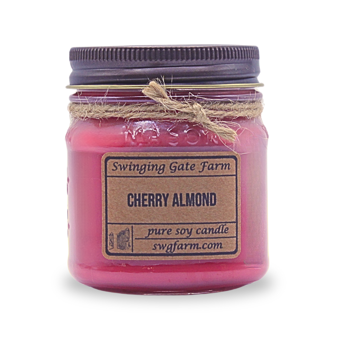 Cherry Almond - 8oz Candle - Farmhouse Collection