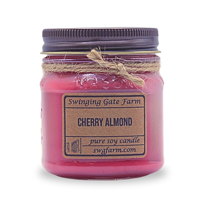 Cherry Almond - 8oz Candle - Farmhouse Collection