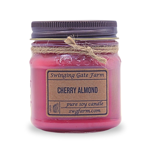 Cherry Almond - 8oz Candle - Farmhouse Collection