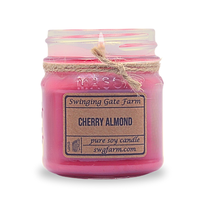 Cherry Almond - 8oz Candle - Farmhouse Collection