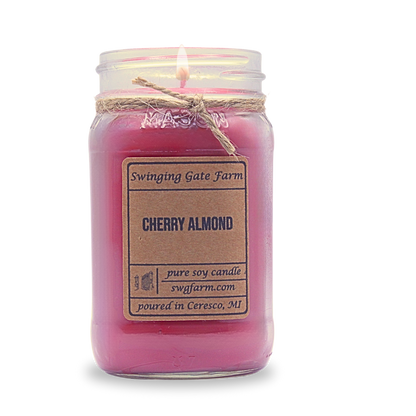 Cherry Almond - 16oz Candle - Farmhouse Collection
