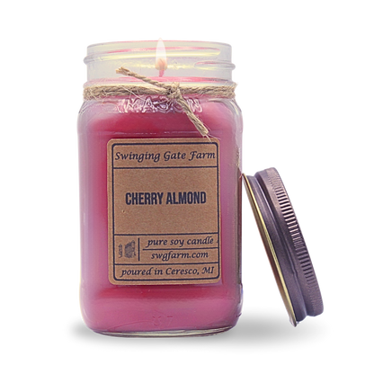 Cherry Almond - 16oz Candle - Farmhouse Collection