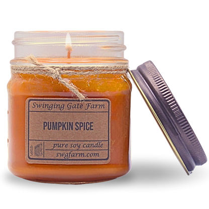 Pumpkin Spice - 8oz candle - Farmhouse Collection
