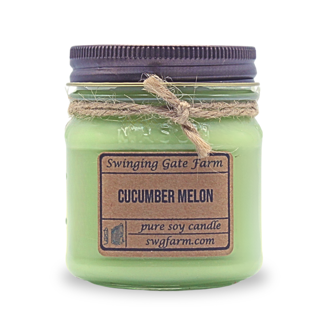 Cucumber Melon - 8oz candle - Farmhouse Collection