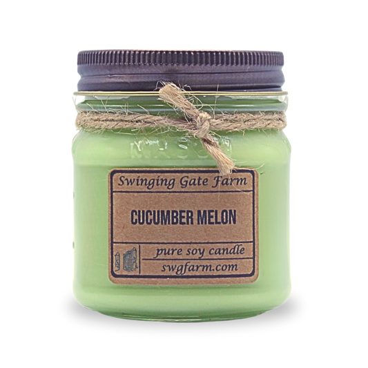 Cucumber Melon - 8oz candle - Farmhouse Collection