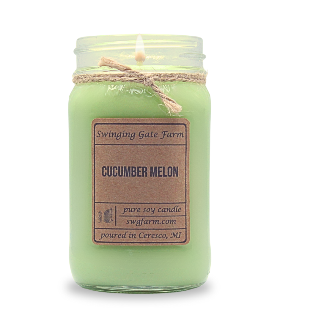 Cucumber Melon - 16oz candle - Farmhouse Collection