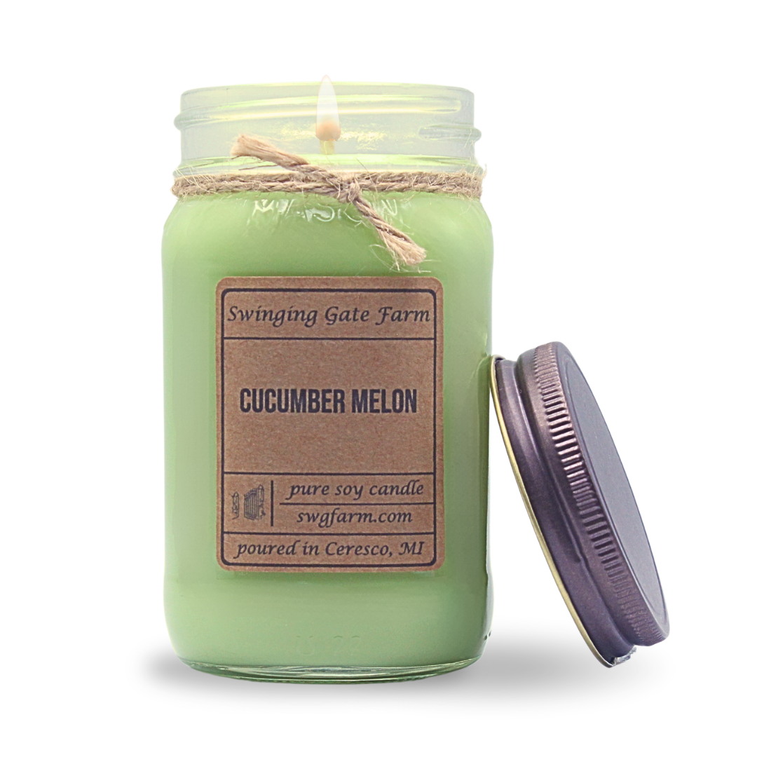 Cucumber Melon - 16oz candle - Farmhouse Collection