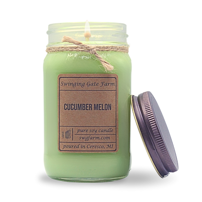 Cucumber Melon - 16oz candle - Farmhouse Collection