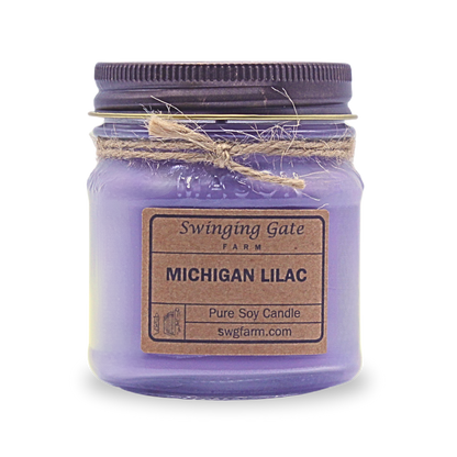 Michigan Lilac - 8oz Candle - Farmhouse Collection