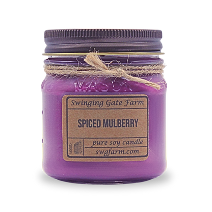 Spiced Mulberry - 8oz candle - Farmhouse Collection