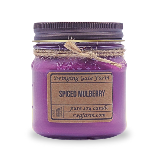Spiced Mulberry - 8oz candle - Farmhouse Collection