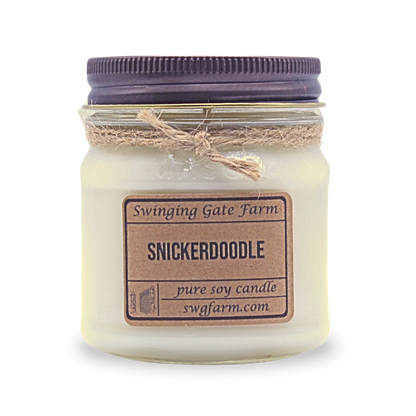 Snickerdoodle - 8oz candle - Farmhouse Collection