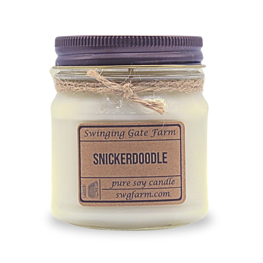 Snickerdoodle - 8oz candle - Farmhouse Collection