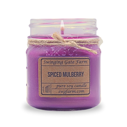 Spiced Mulberry - 8oz candle - Farmhouse Collection