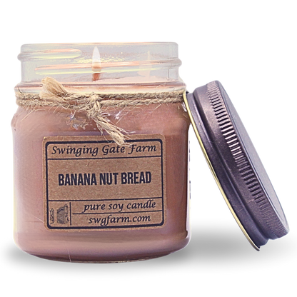 Banana Nut Bread - 8oz Candle - Farmhouse Collection