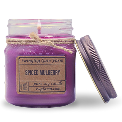 Spiced Mulberry - 8oz candle - Farmhouse Collection