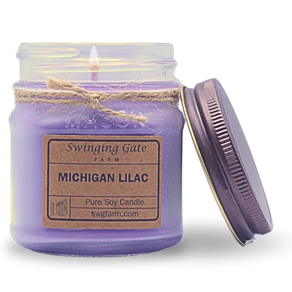 Michigan Lilac - 8oz Candle - Farmhouse Collection