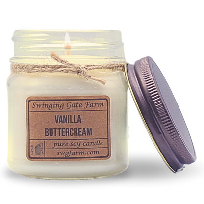 Vanilla Buttercream - 8oz candle - Farmhouse Collection